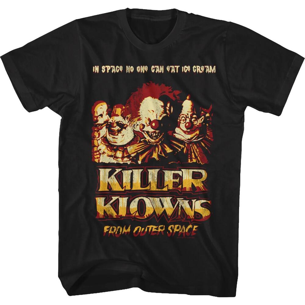 In Space No One Can Eat Ice Cream Killer Klowns From Outer Space Tshirt